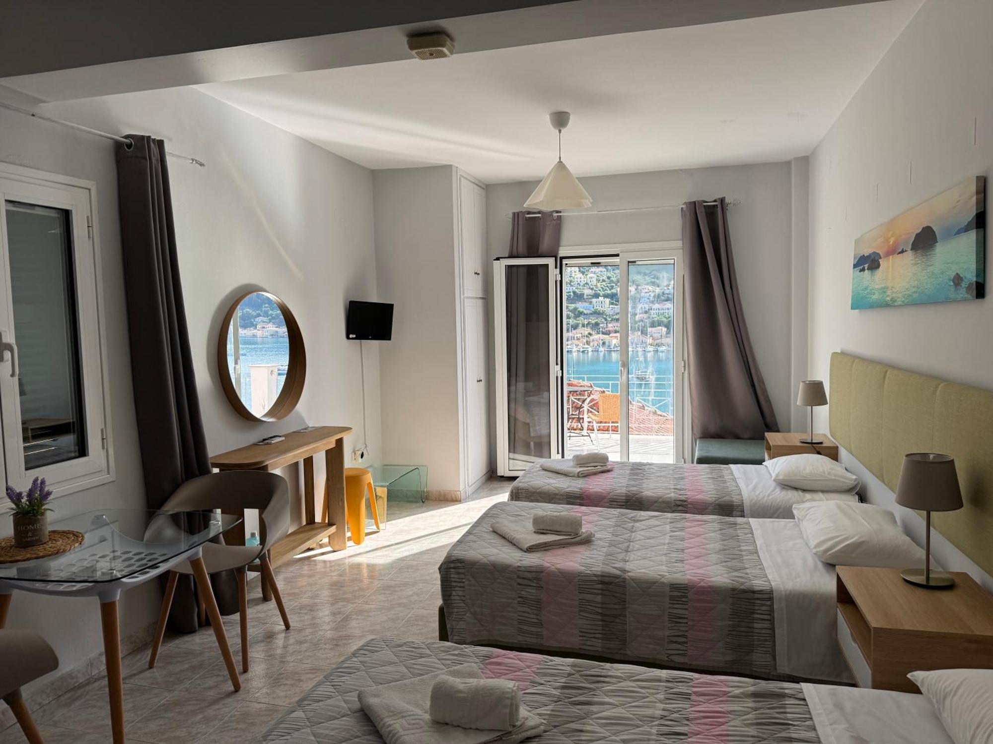 Port View Studios Vathí Kültér fotó