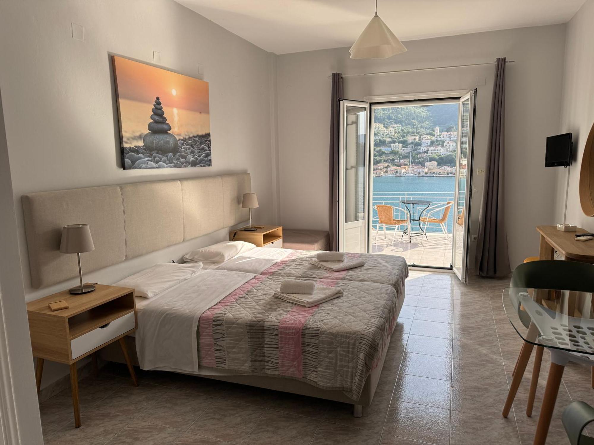 Port View Studios Vathí Kültér fotó